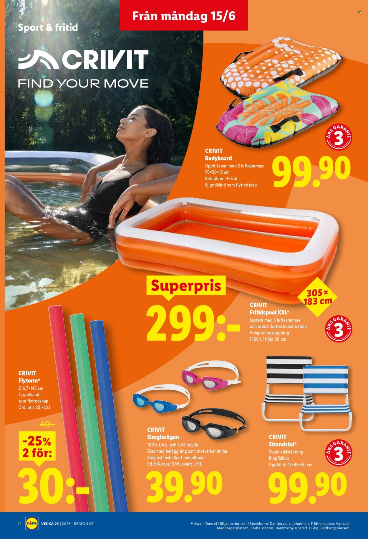 Lidl reklamblad - 15/6 2026 - 21/6 2026. Sida 16