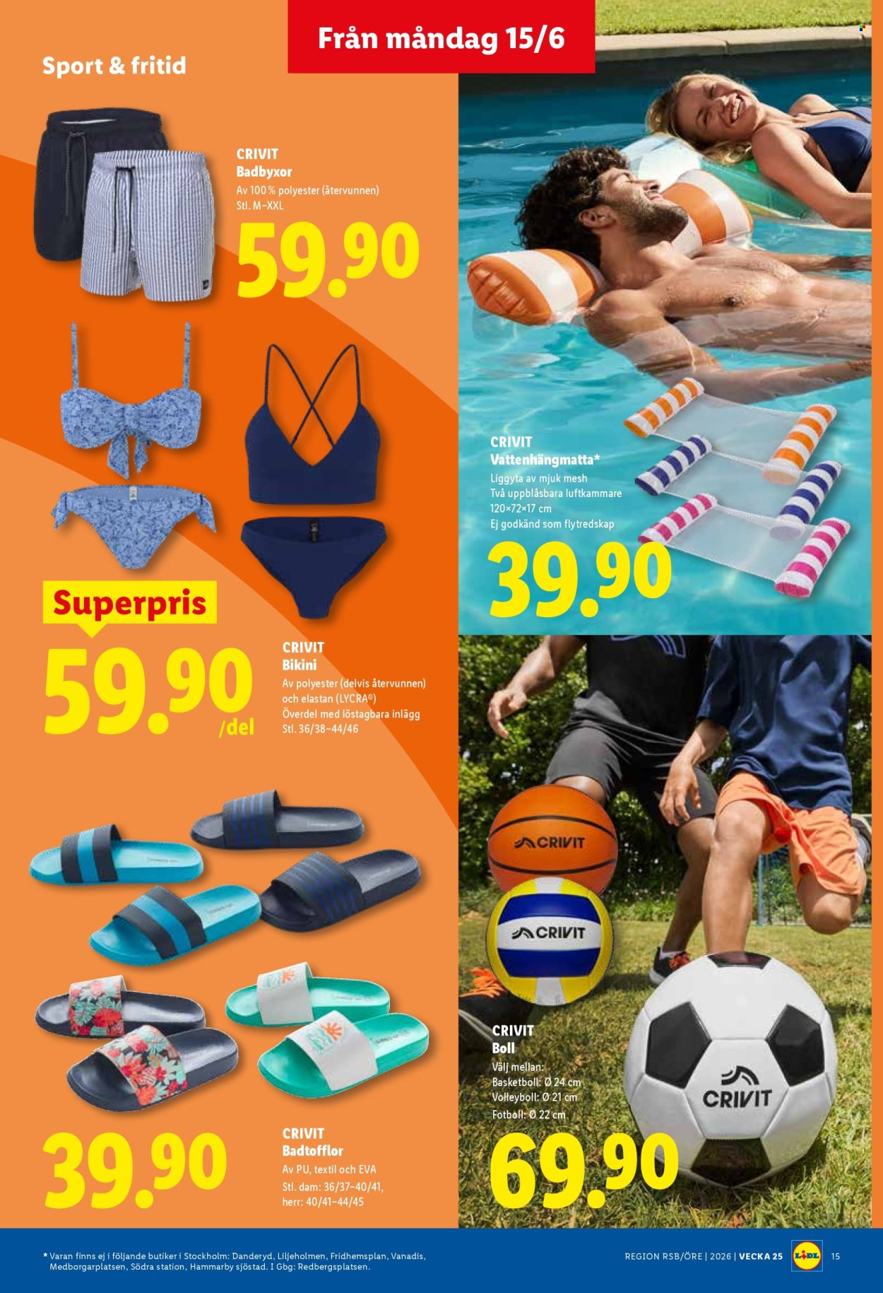 Lidl reklamblad - 15/6 2026 - 21/6 2026. Sida 17