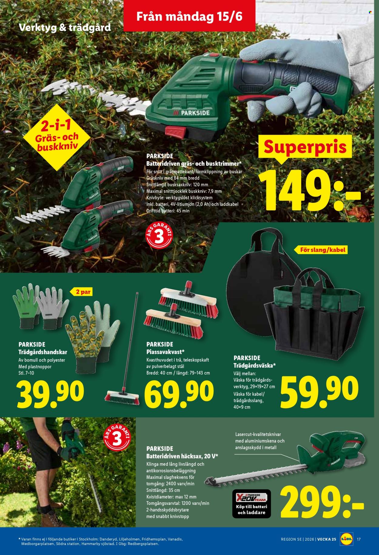 Lidl reklamblad - 15/6 2026 - 21/6 2026. Sida 20