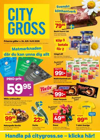 thumbnail - City Gross reklamblad