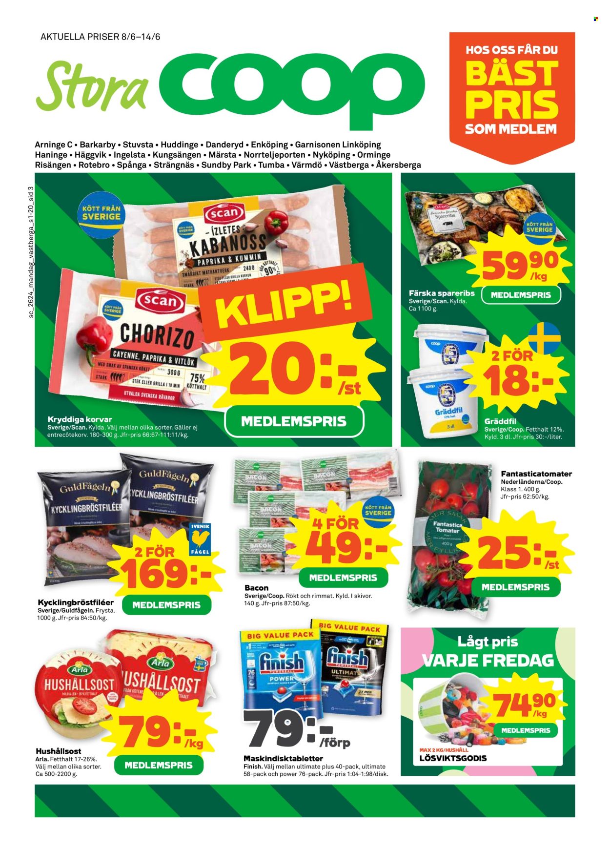 Stora Coop reklamblad - 8/6 2026 - 14/6 2026. Sida 3