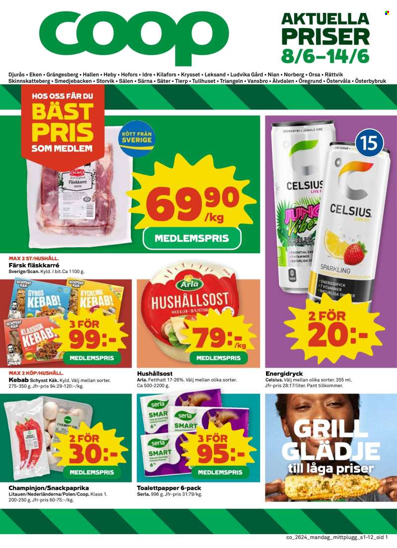 Coop reklamblad - 8/6 2026 - 14/6 2026.