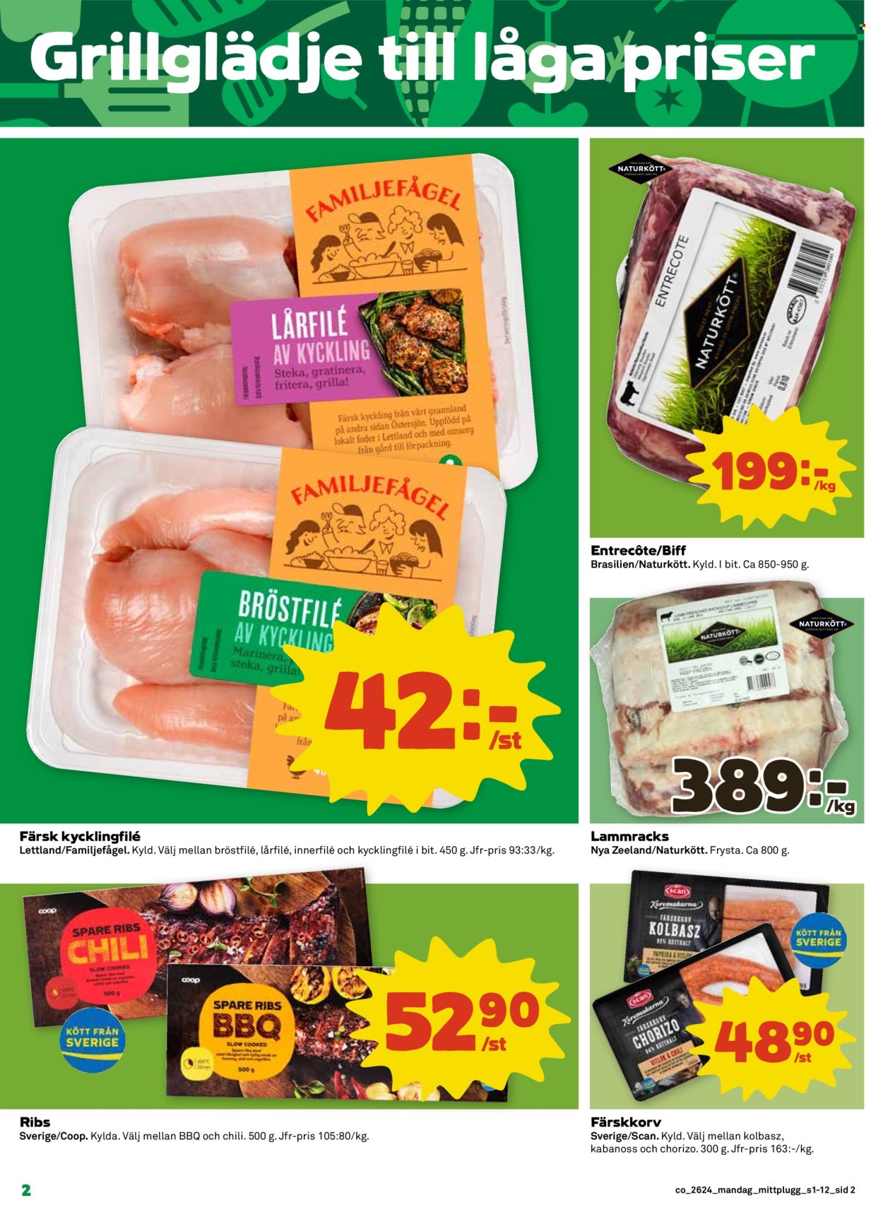Coop reklamblad - 8/6 2026 - 14/6 2026. Sida 2