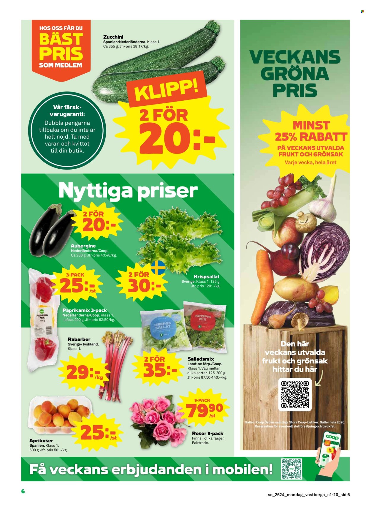 Stora Coop reklamblad - 8/6 2026 - 14/6 2026. Sida 6