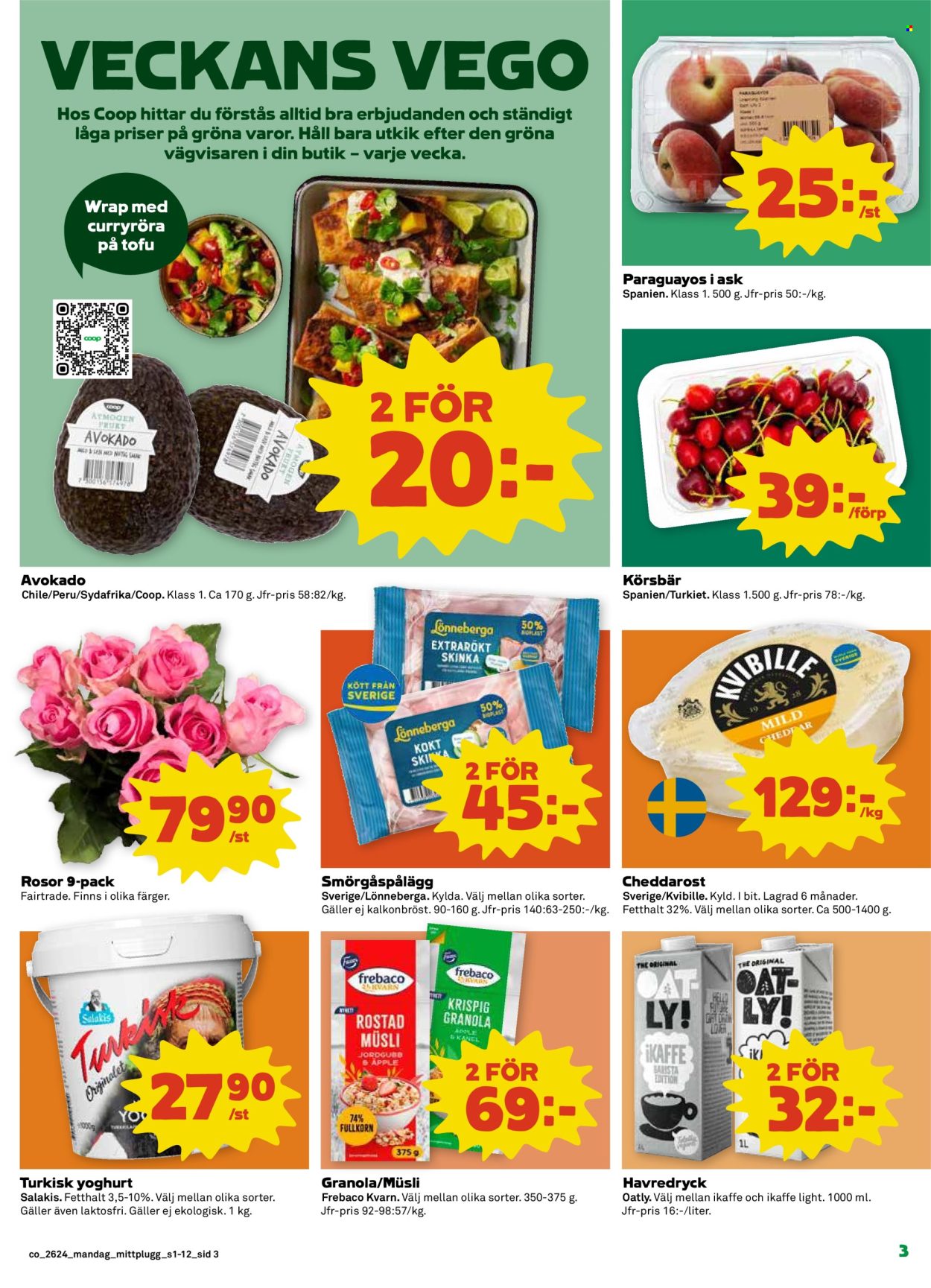 Coop reklamblad - 8/6 2026 - 14/6 2026. Sida 3