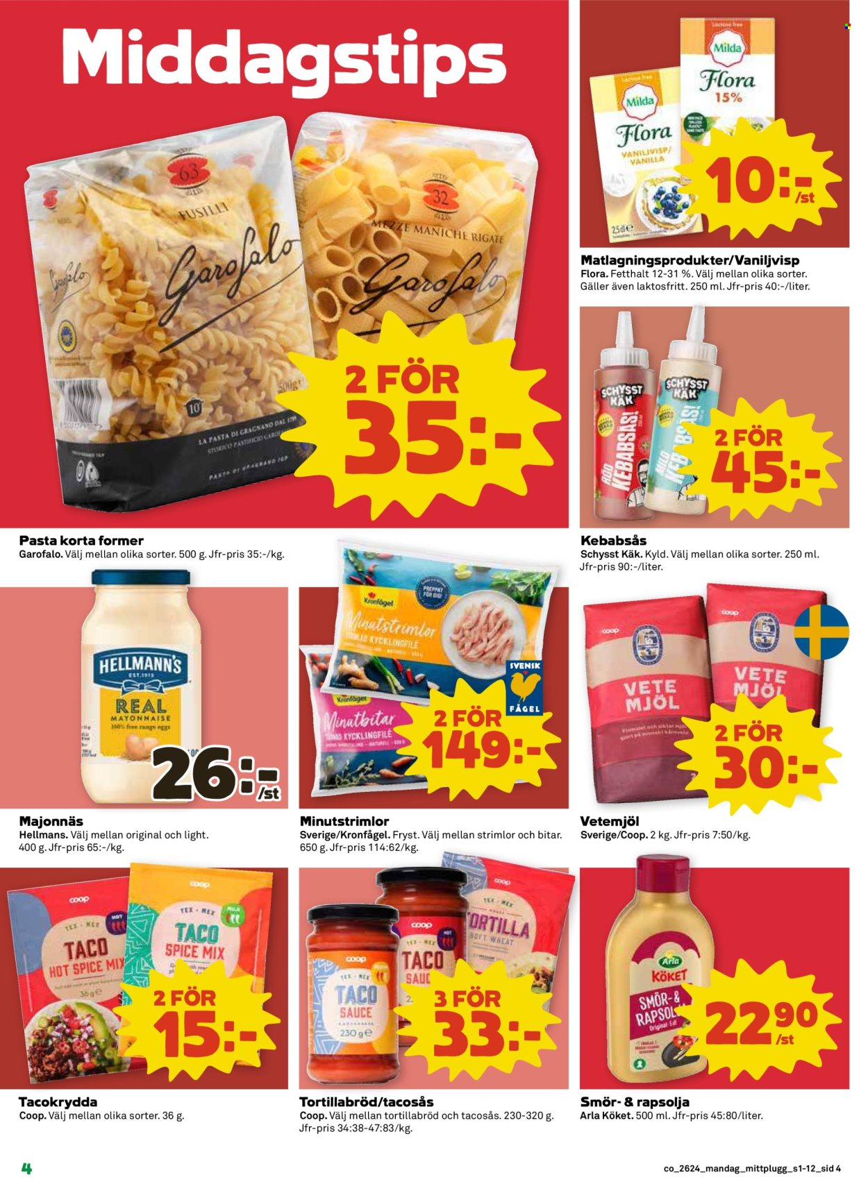 Coop reklamblad - 8/6 2026 - 14/6 2026. Sida 4
