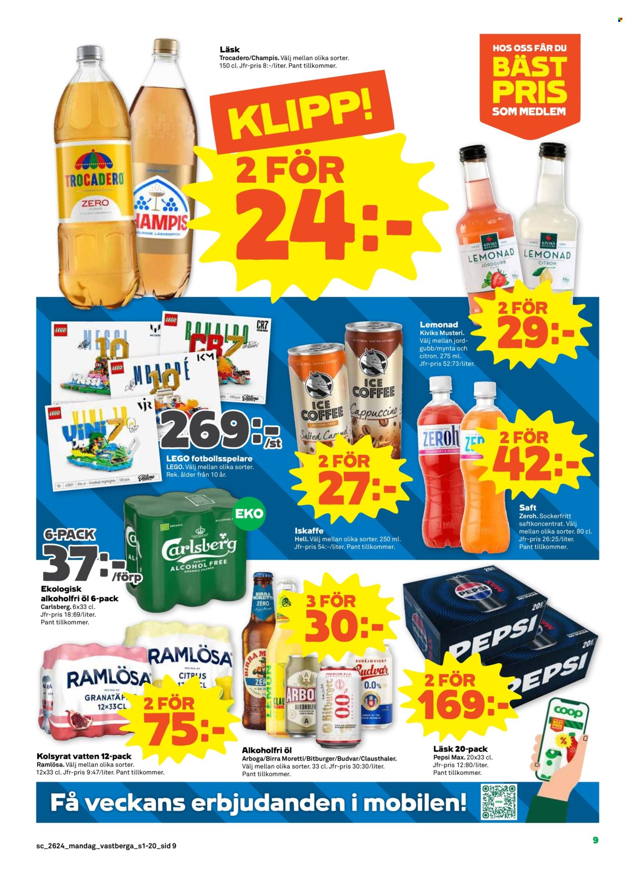 Stora Coop reklamblad - 8/6 2026 - 14/6 2026. Sida 9