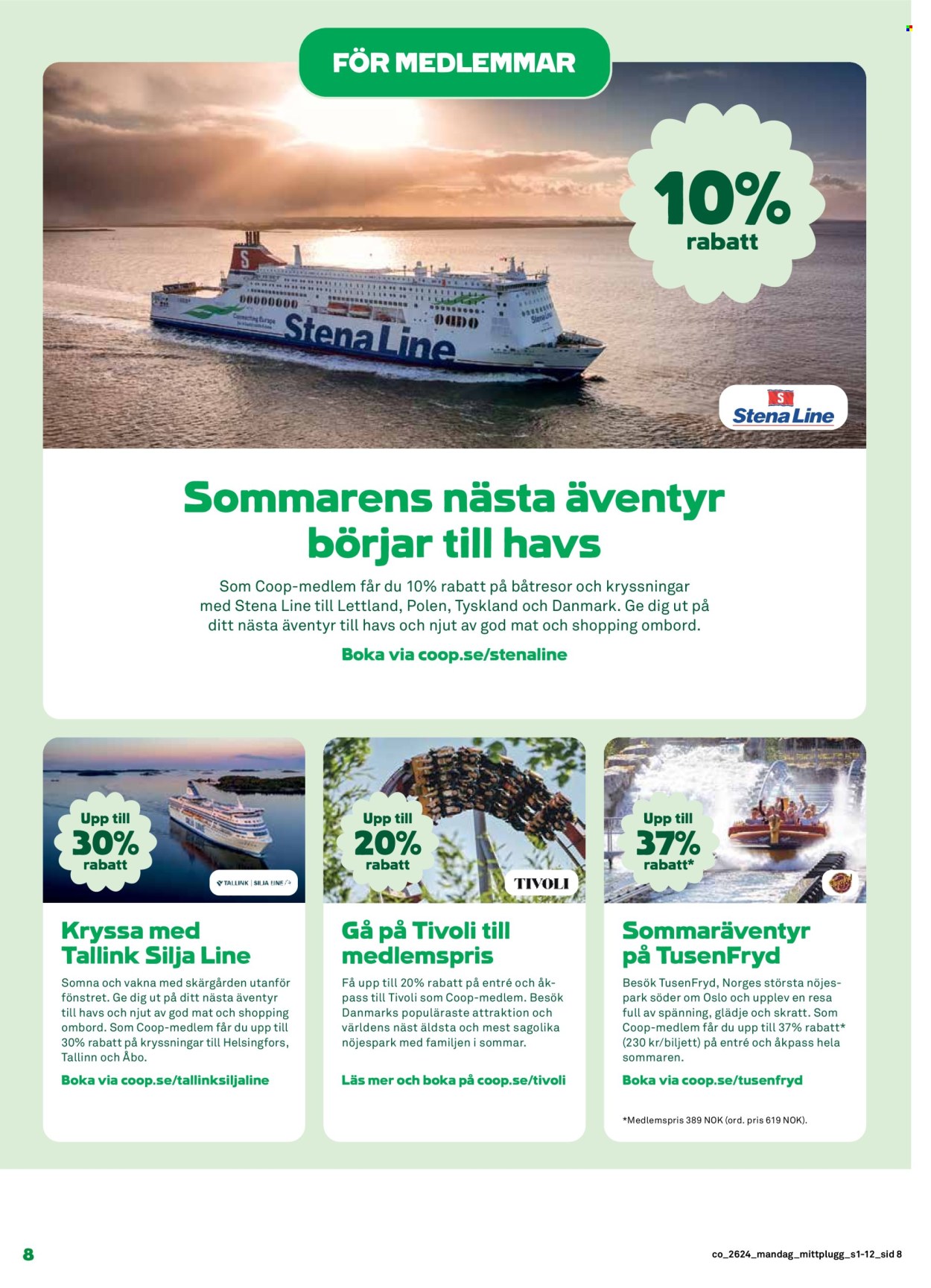 Coop reklamblad - 8/6 2026 - 14/6 2026. Sida 8
