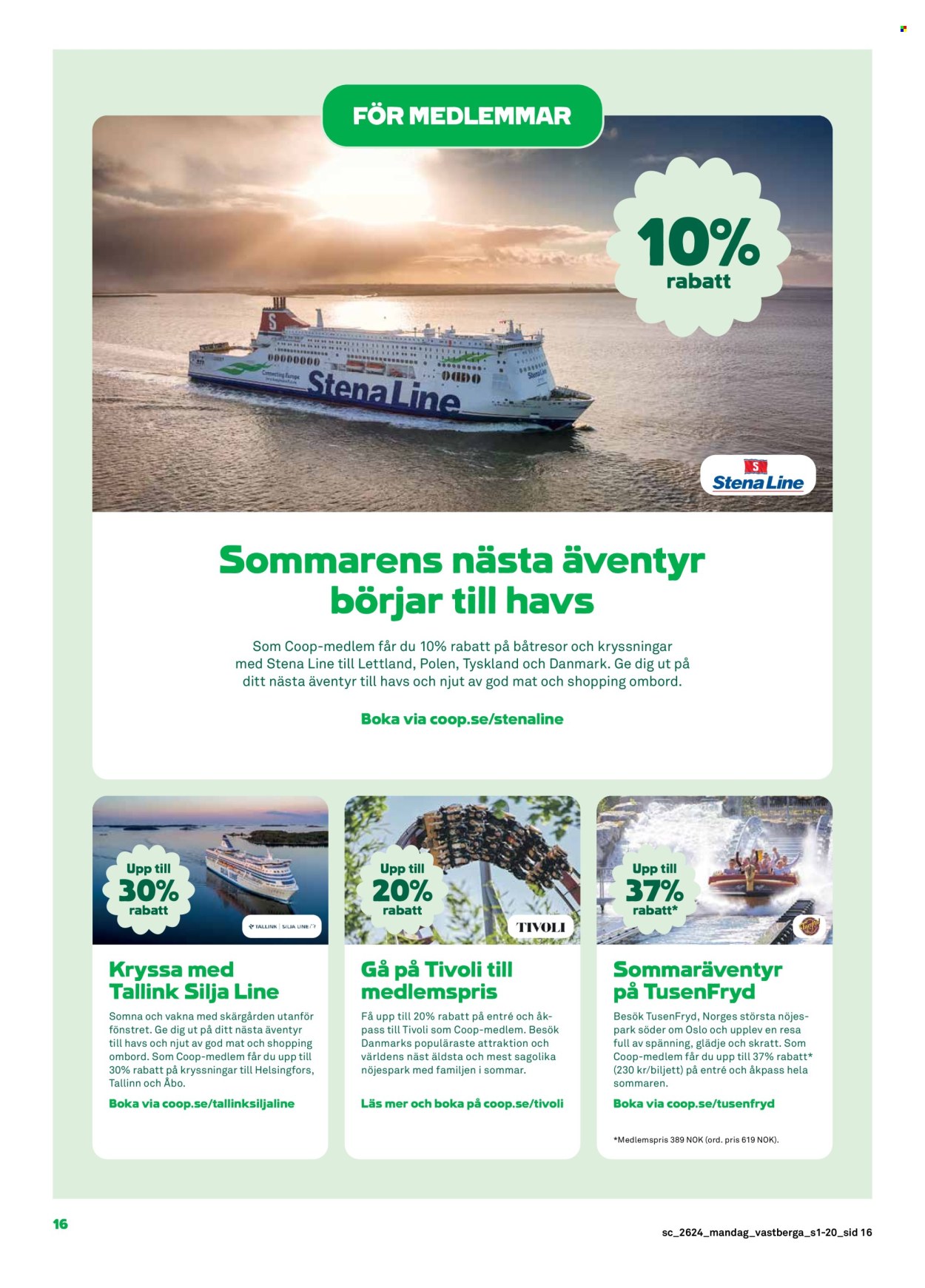 Stora Coop reklamblad - 8/6 2026 - 14/6 2026. Sida 16