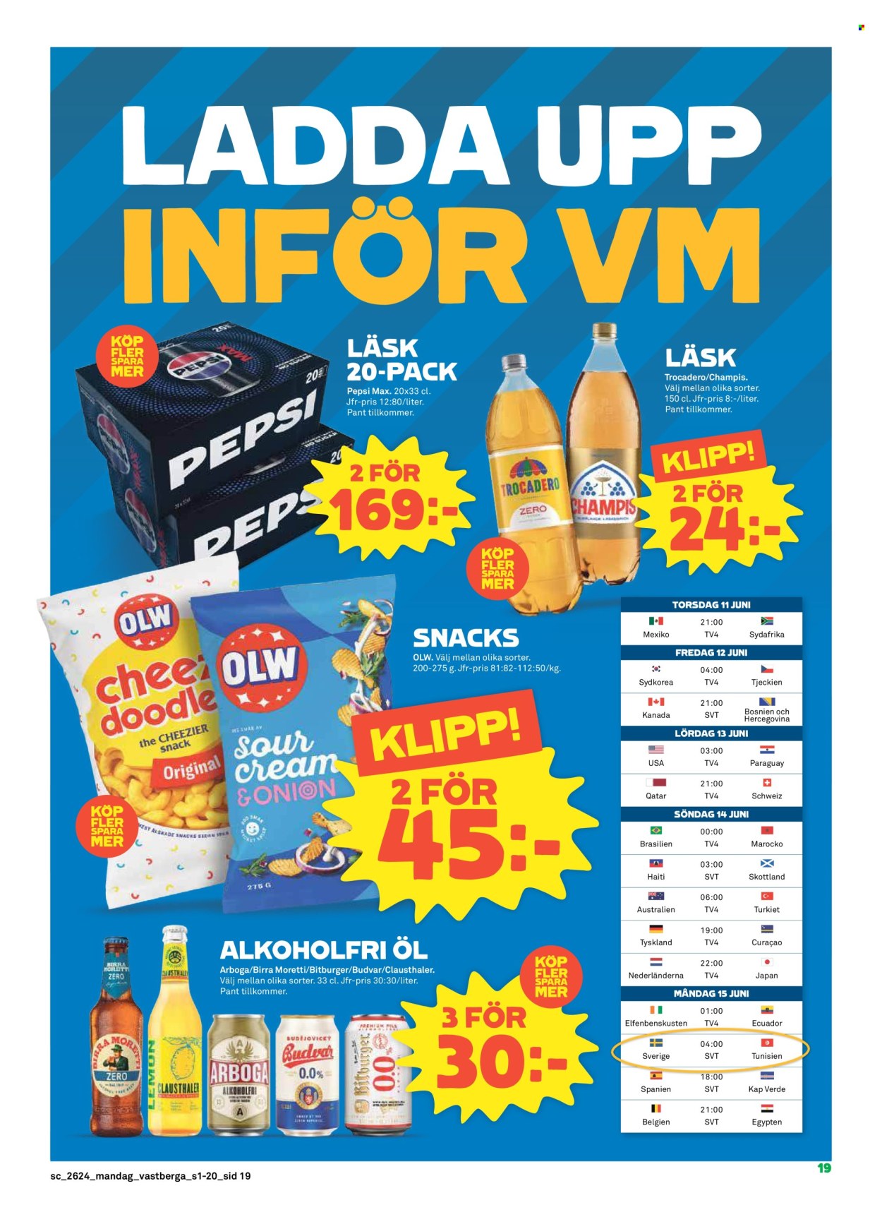 Stora Coop reklamblad - 8/6 2026 - 14/6 2026. Sida 19