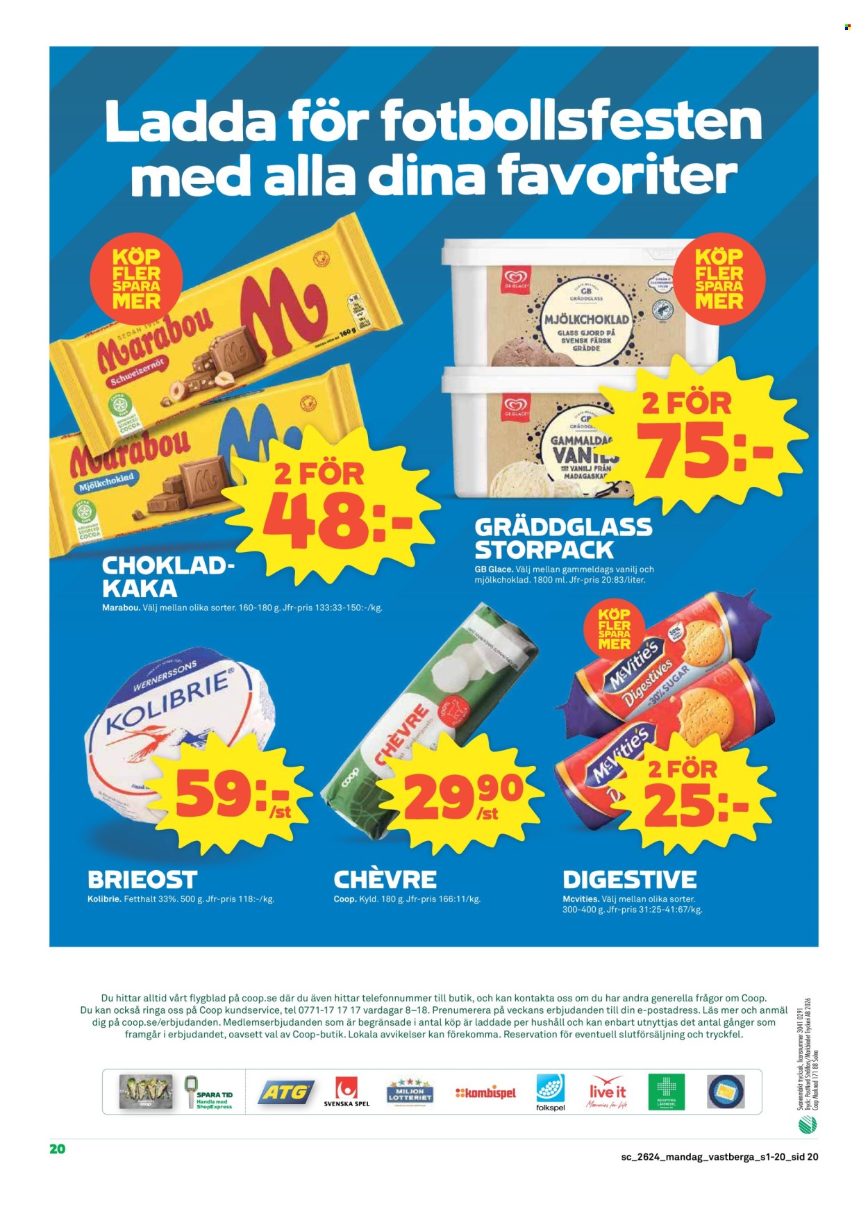 Stora Coop reklamblad - 8/6 2026 - 14/6 2026. Sida 20