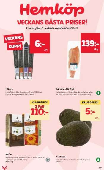 thumbnail - Hemköp reklamblad