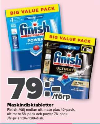 MASKINDISKTABLETTER