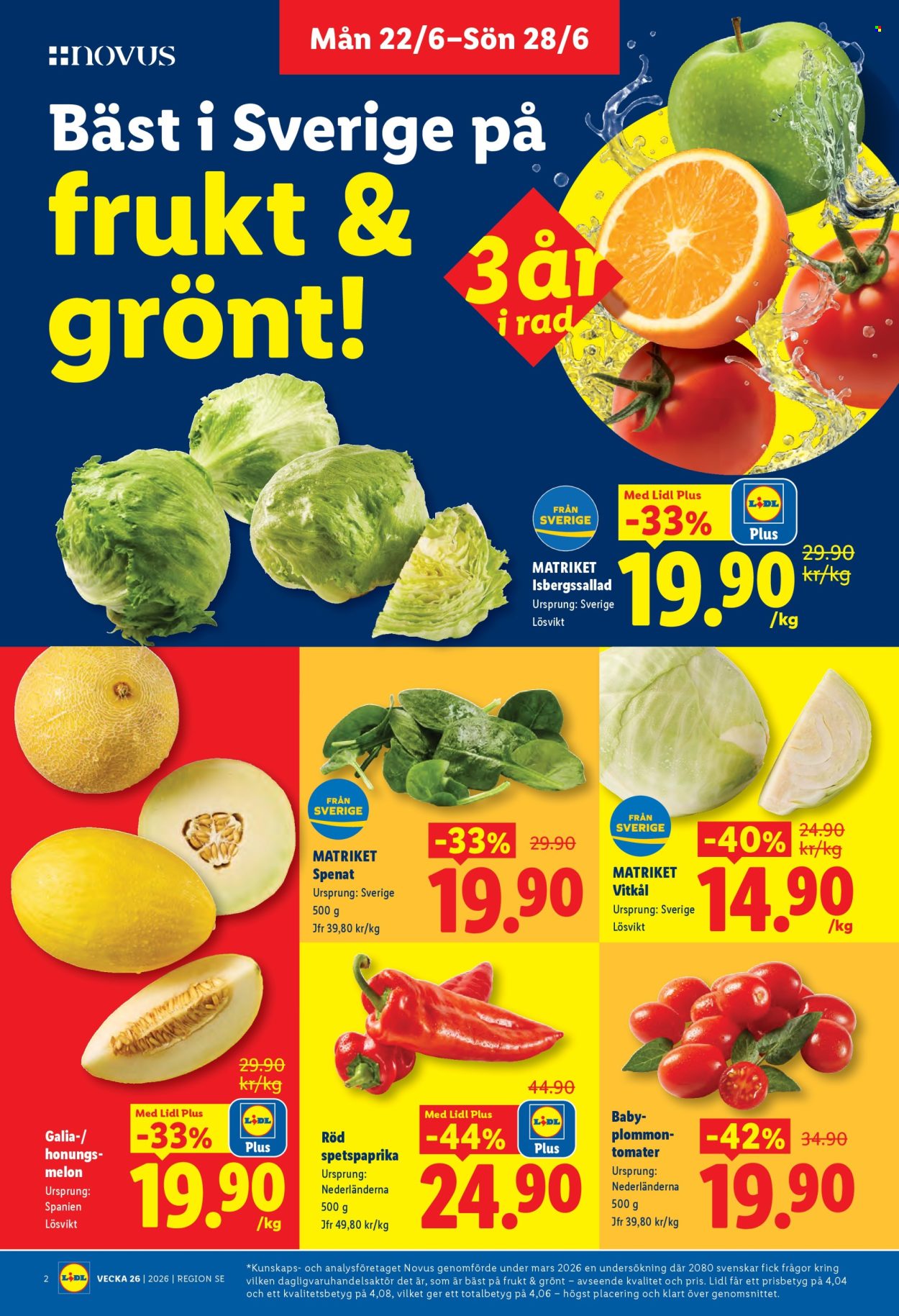 Lidl reklamblad - 22/6 2026 - 28/6 2026. Sida 2