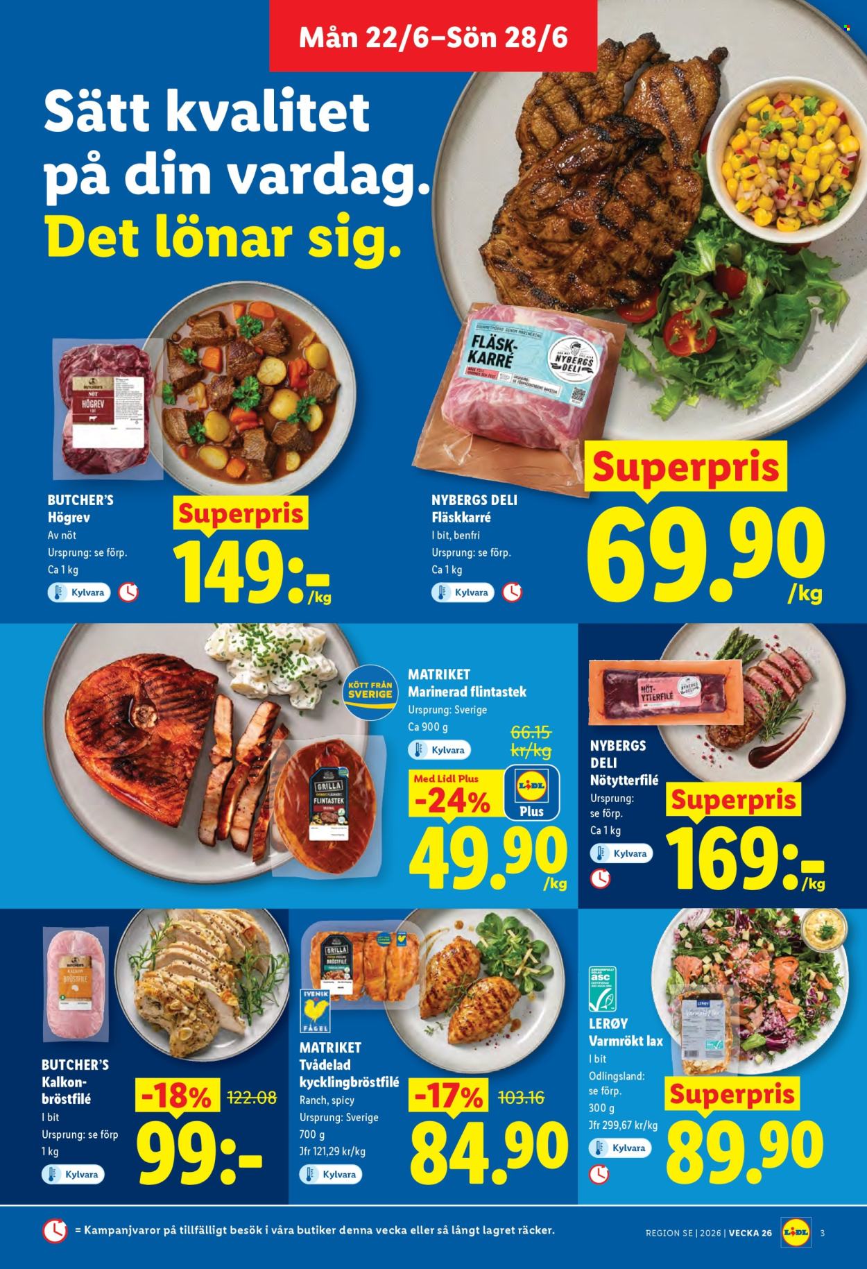 Lidl reklamblad - 22/6 2026 - 28/6 2026. Sida 3