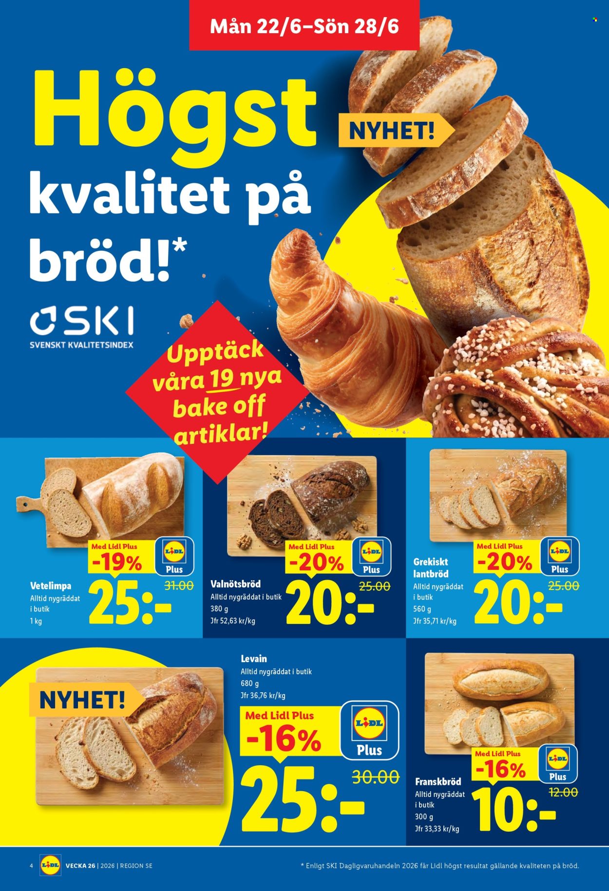 Lidl reklamblad - 22/6 2026 - 28/6 2026. Sida 4