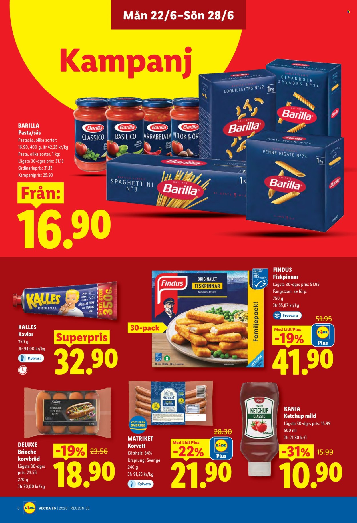 Lidl reklamblad - 22/6 2026 - 28/6 2026. Sida 6