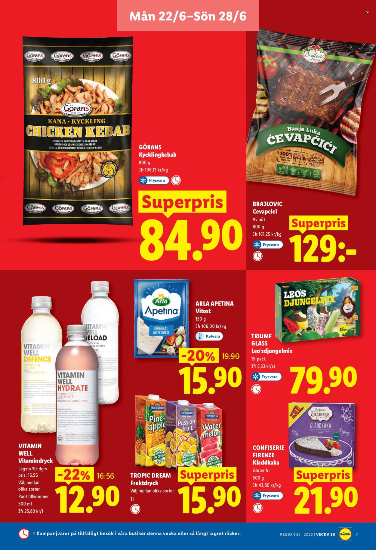 Lidl reklamblad - 22/6 2026 - 28/6 2026. Sida 7