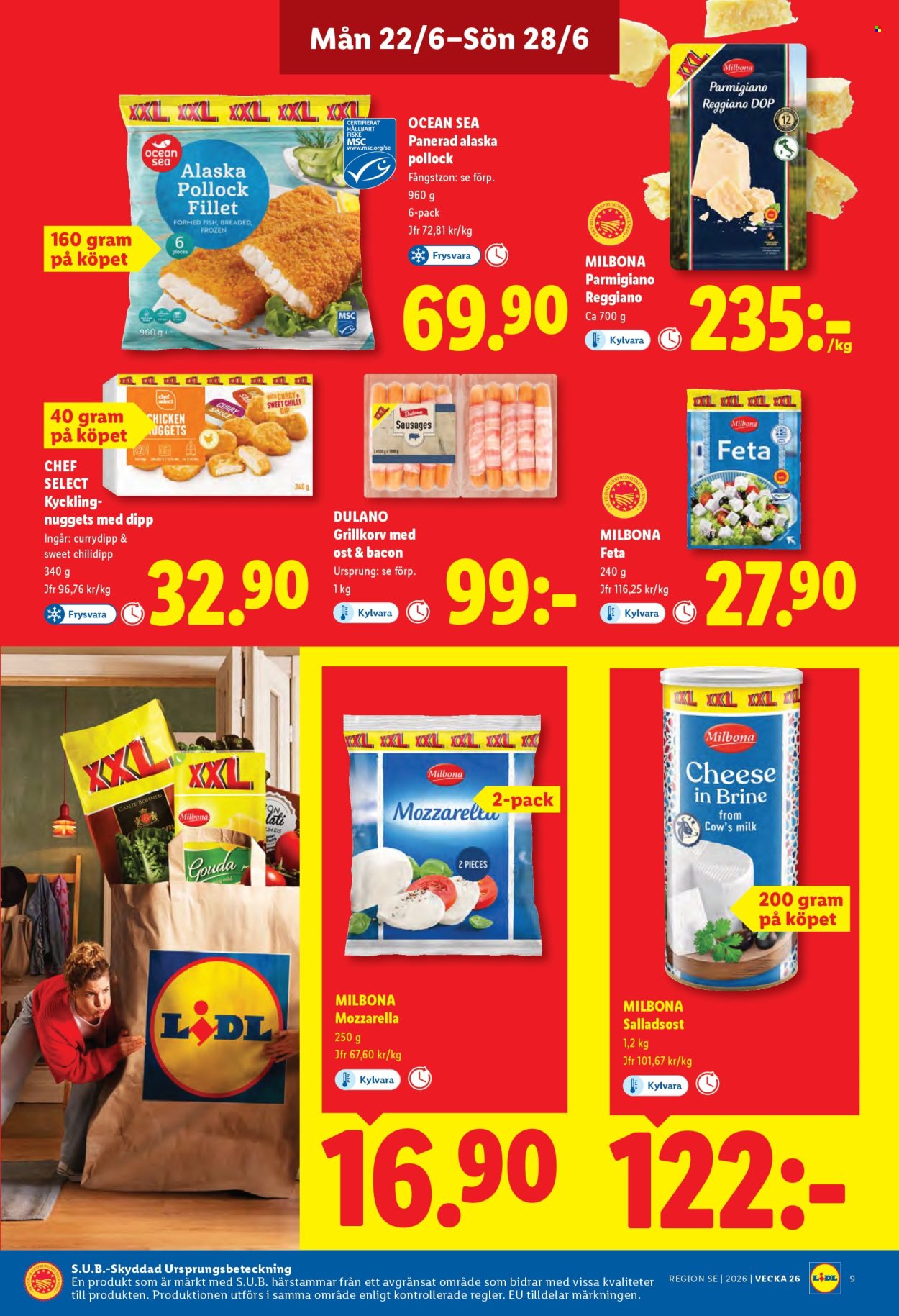 Lidl reklamblad - 22/6 2026 - 28/6 2026. Sida 9