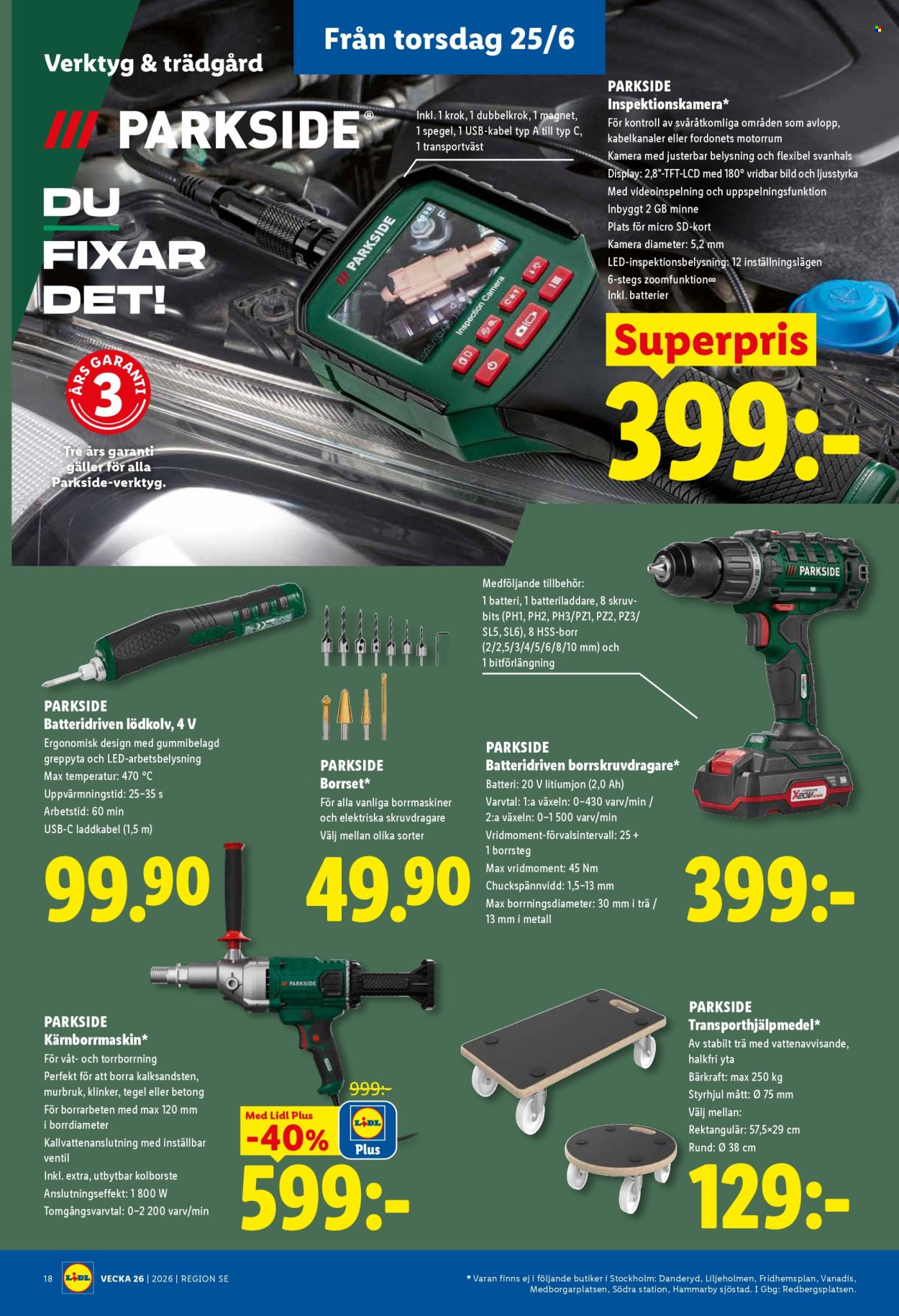 Lidl reklamblad - 22/6 2026 - 28/6 2026. Sida 20
