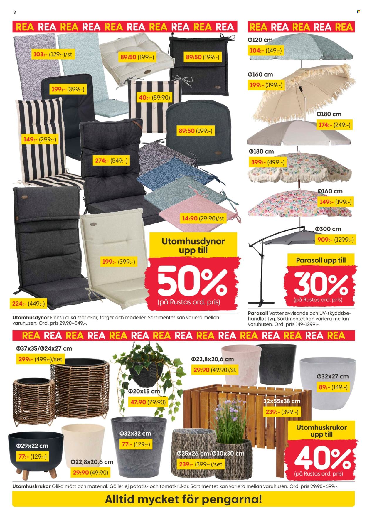 Rusta reklamblad - 15/6 2026 - 21/6 2026. Sida 2