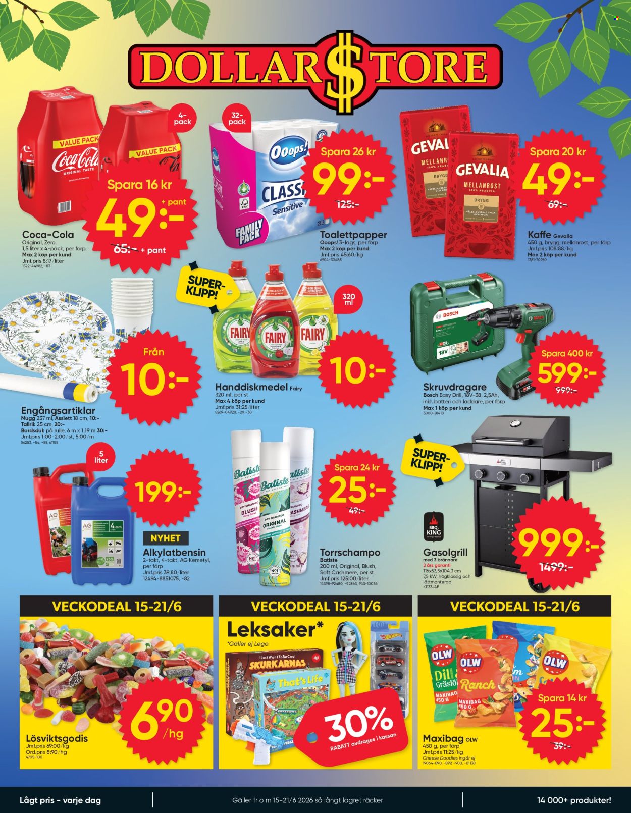Stora Coop reklamblad - 15/6 2026 - 21/6 2026. Sida 1
