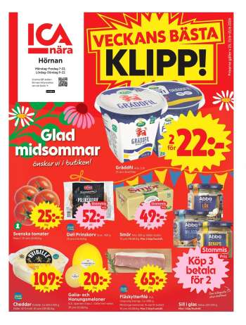 ICA reklamblad - 15/6 2026 - 21/6 2026.