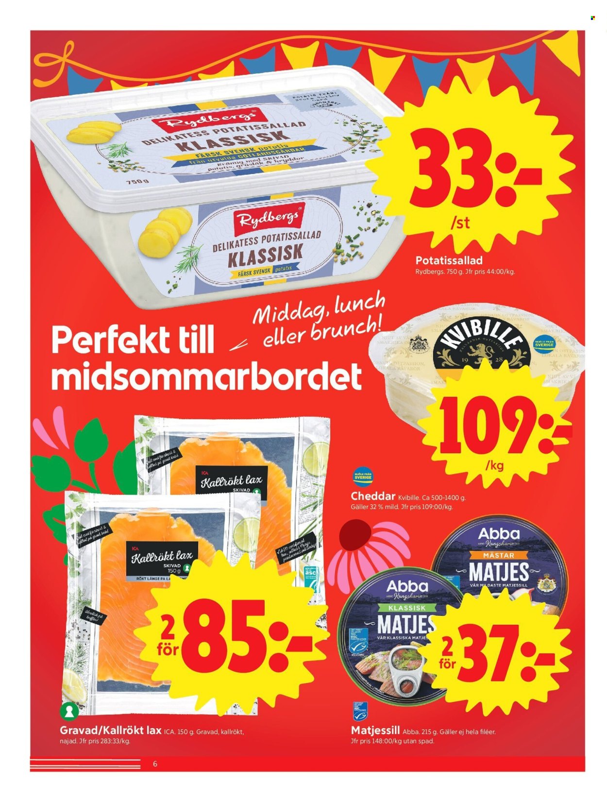 ICA reklamblad - 15/6 2026 - 21/6 2026. Sida 6