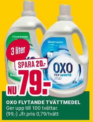 OXO Flytande Tvättmedel