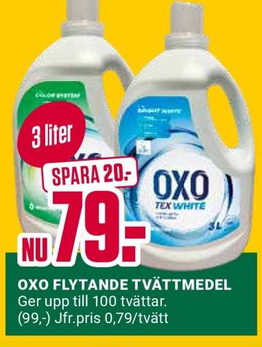 OXO Flytande Tvättmedel