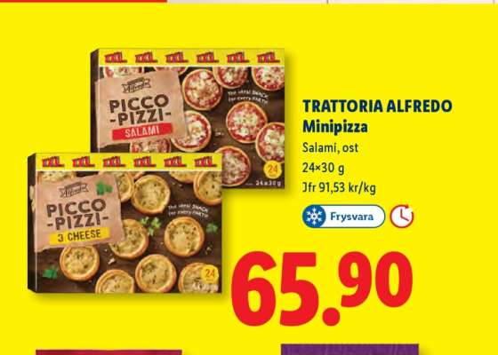TRATTORIA ALFREDO Minipizza