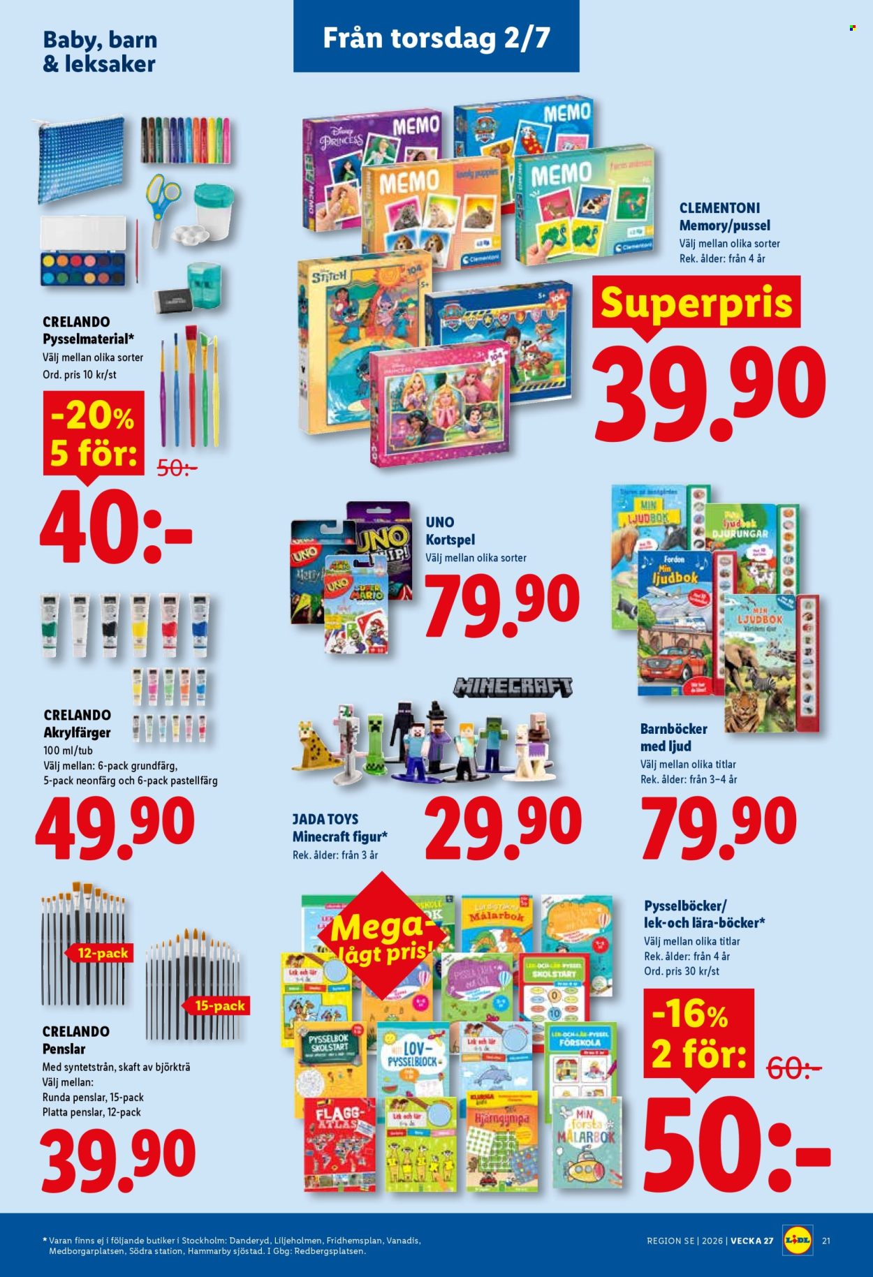 Lidl reklamblad - 29/6 2026 - 5/7 2026. Sida 24