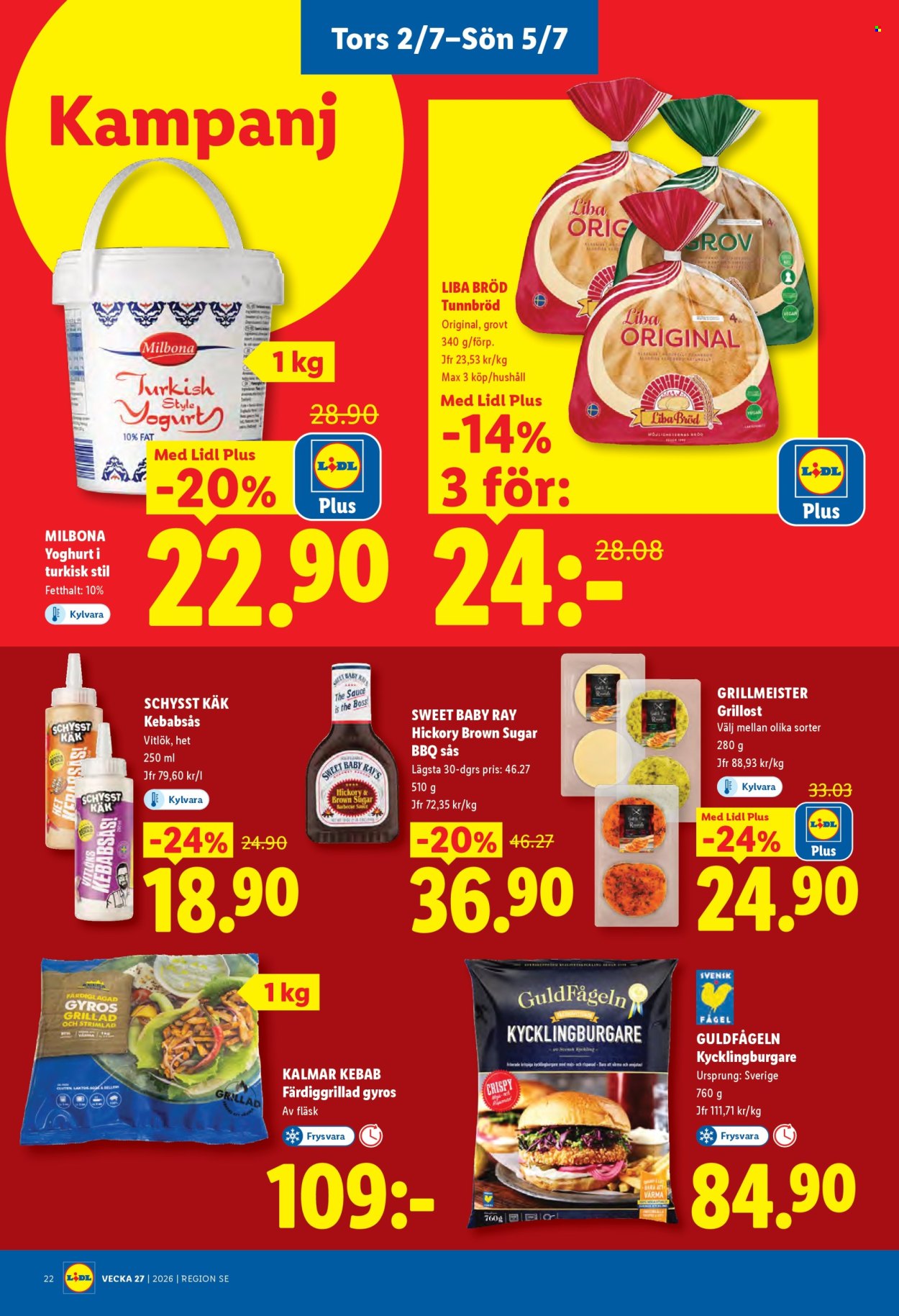 Lidl reklamblad - 29/6 2026 - 5/7 2026. Sida 26