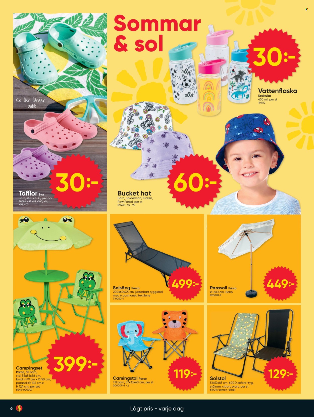 DollarStore reklamblad - 22/6 2026 - 5/7 2026. Sida 6