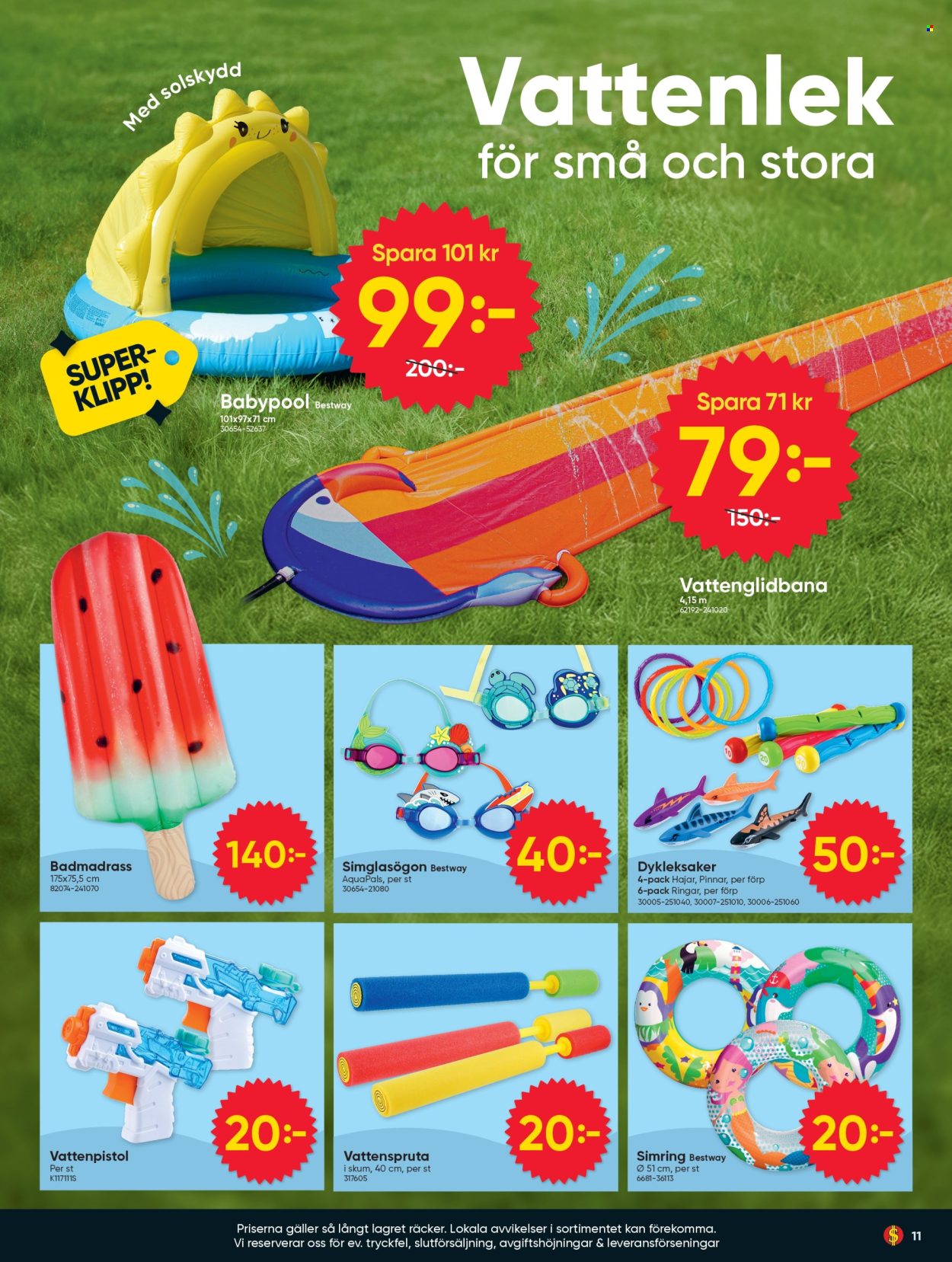 DollarStore reklamblad - 22/6 2026 - 5/7 2026. Sida 11
