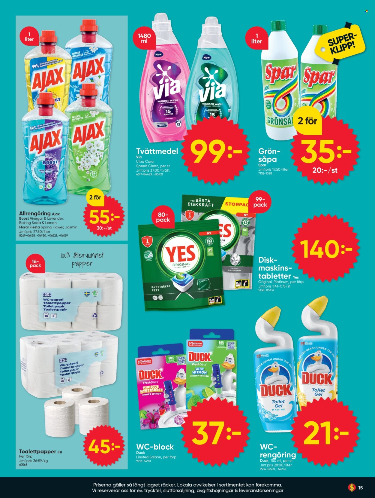 DollarStore reklamblad - 22/6 2026 - 5/7 2026. Sida 15