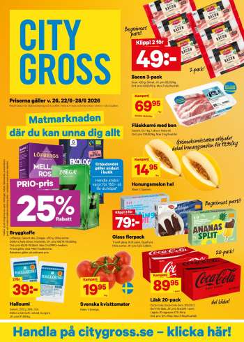 thumbnail - City Gross reklamblad