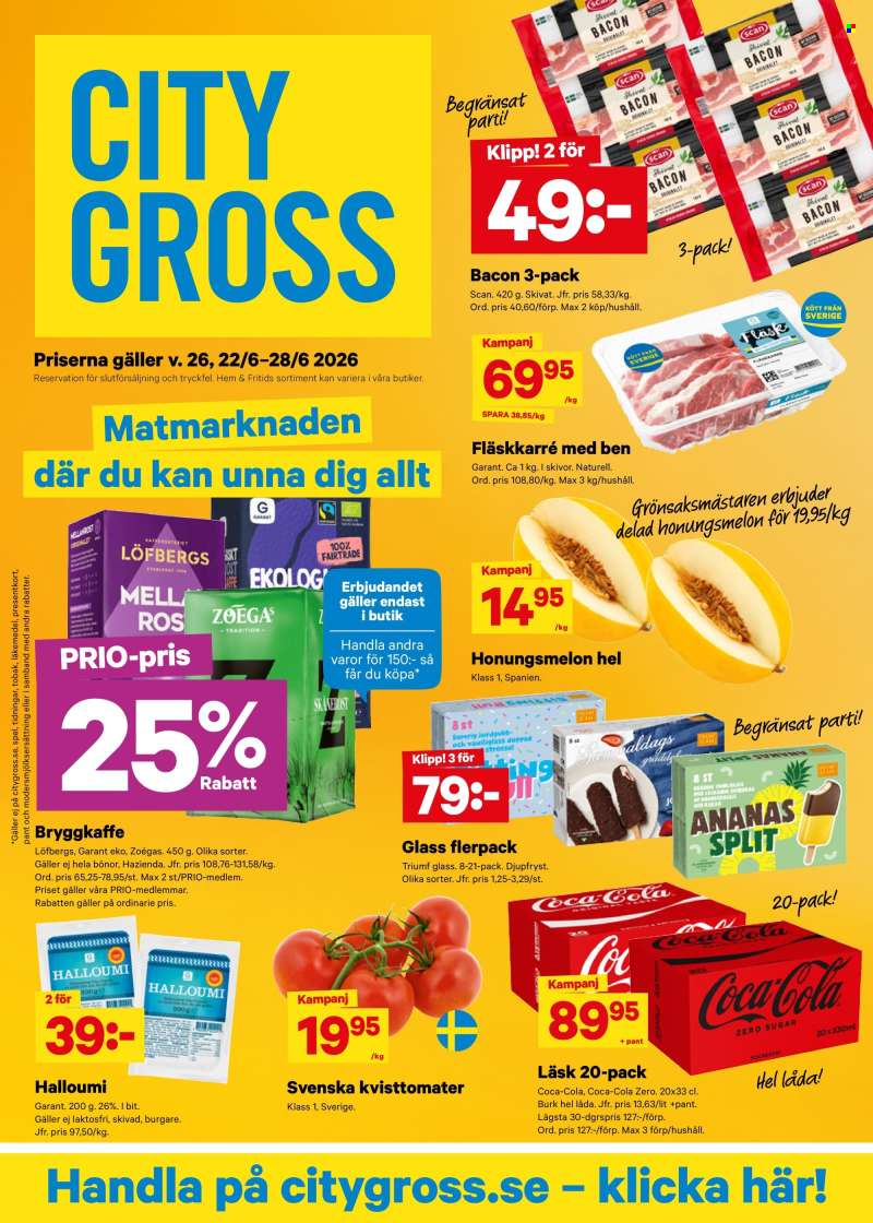 City Gross reklamblad - 22/6 2026 - 28/6 2026.