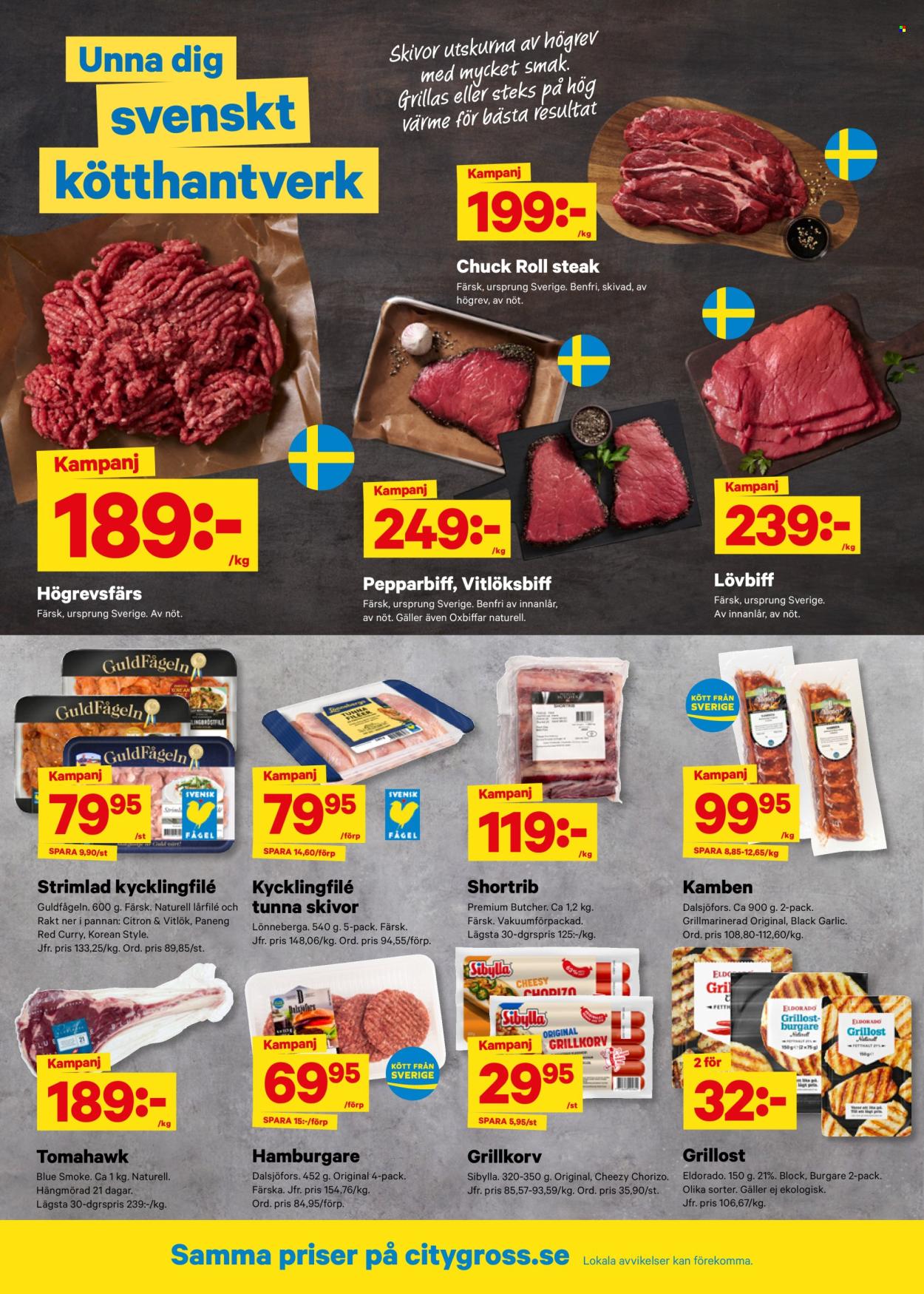 City Gross reklamblad - 22/6 2026 - 28/6 2026. Sida 2