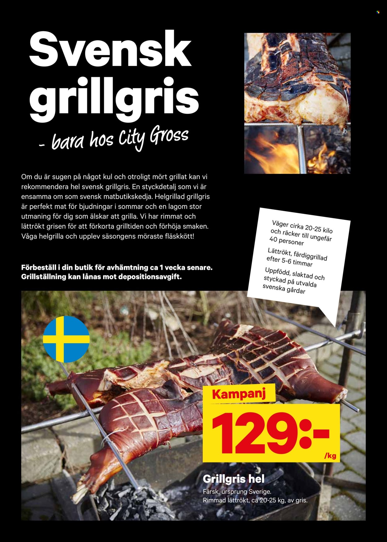 City Gross reklamblad - 22/6 2026 - 28/6 2026. Sida 3