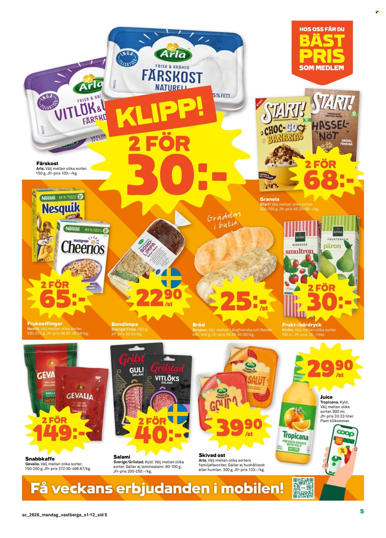 Stora Coop reklamblad - 22/6 2026 - 28/6 2026. Sida 5