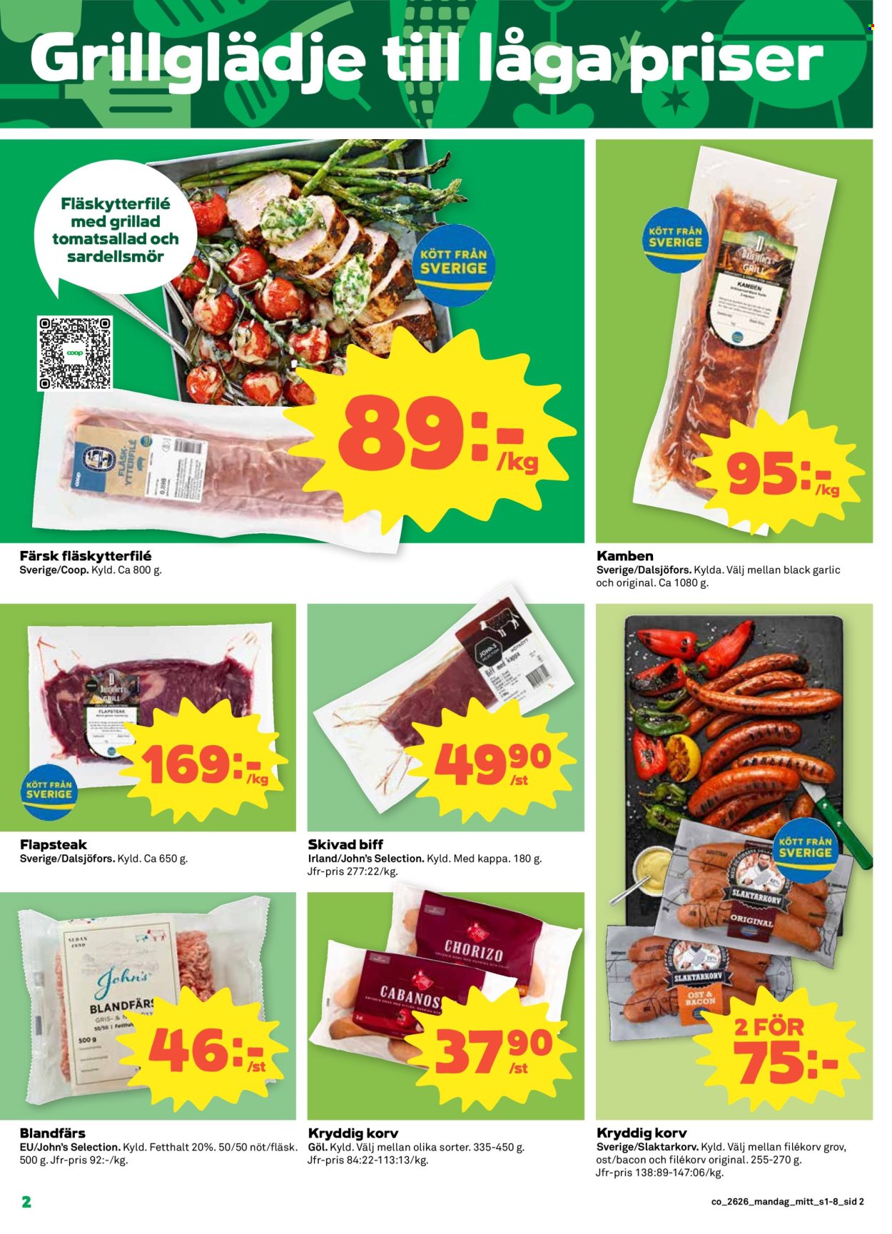 Coop reklamblad - 22/6 2026 - 28/6 2026. Sida 2