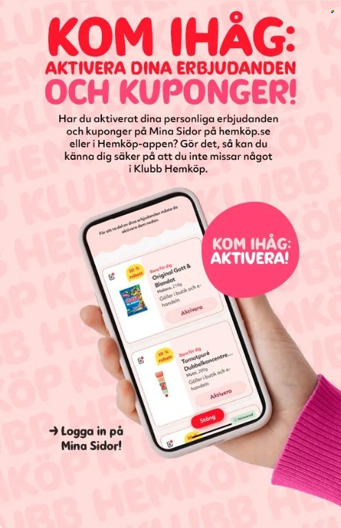 Hemköp reklamblad - 22/6 2026 - 28/6 2026. Sida 4