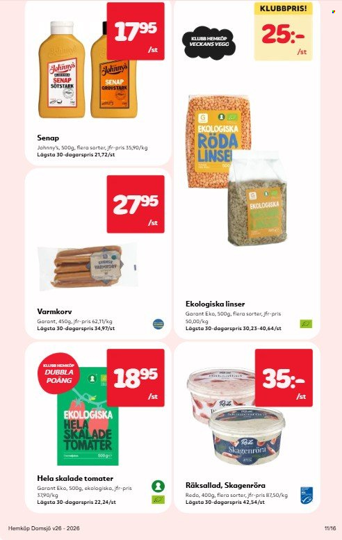 Hemköp reklamblad - 22/6 2026 - 28/6 2026. Sida 11