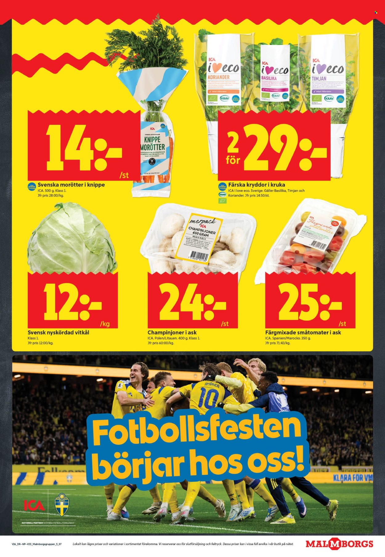 ICA reklamblad - 22/6 2026 - 28/6 2026. Sida 7