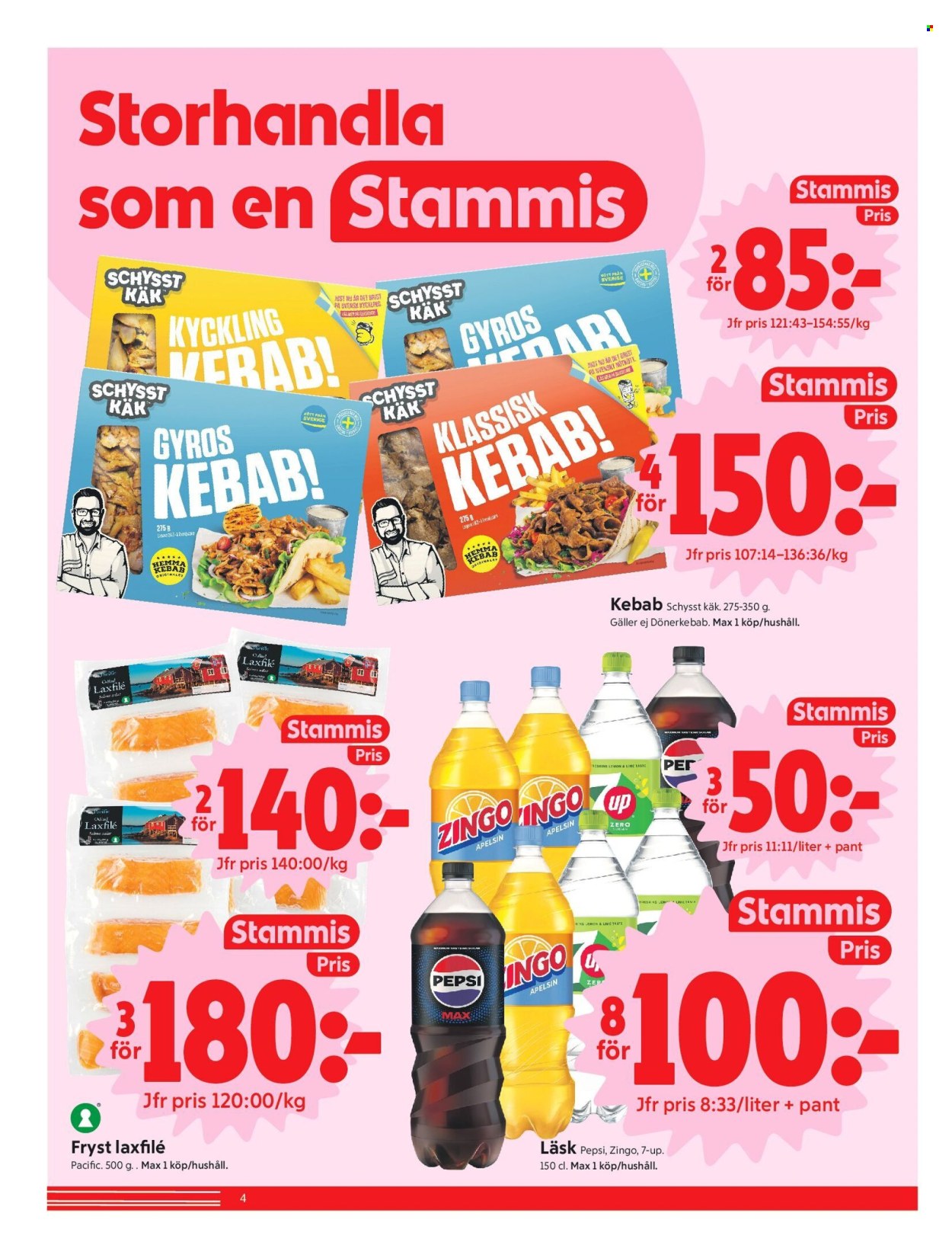 ICA reklamblad - 22/6 2026 - 28/6 2026. Sida 4