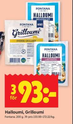 HALLOUMI, GRILLOUMI