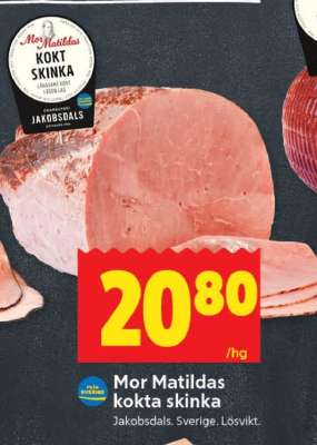 Mor Matildas kokta skinka