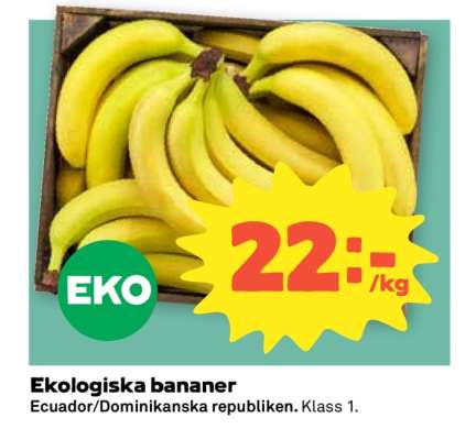 Ekologiska Bananer