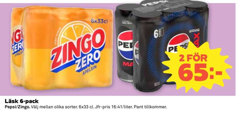 LÄSK 6-PACK